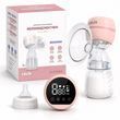 Молокоотсос электрический LELIK&trade; Pure Lacto с функцией массажа и стимуляцией лактации, розовый