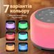 Нічник з білим шумом LELIK Orion Bluetooth колонка для сну, 24 звуки, 7 кольорів, акумулятор 2000 мАг 4014805 фото 4