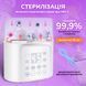 Многофункциональный подогреватель и стерилизатор детских бутылочек LELIK&trade; Nutri Care 9in1, белый 4014201 фото 7